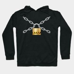 Padlock Caution Hoodie